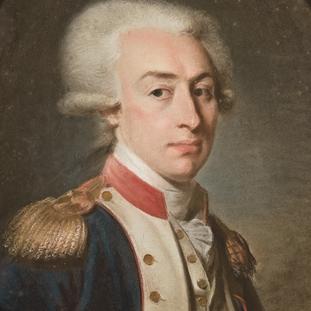 Portrait de Lafayette en uniforme de commandant de la Garde nationale, 1790-Fondation Josée et René de Chambrun, inv. 15.1.46.