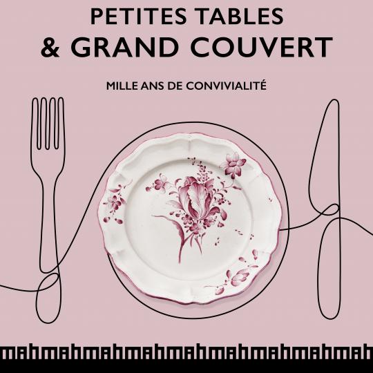Affiche Petites tables & Grand Couvert - ©MAH