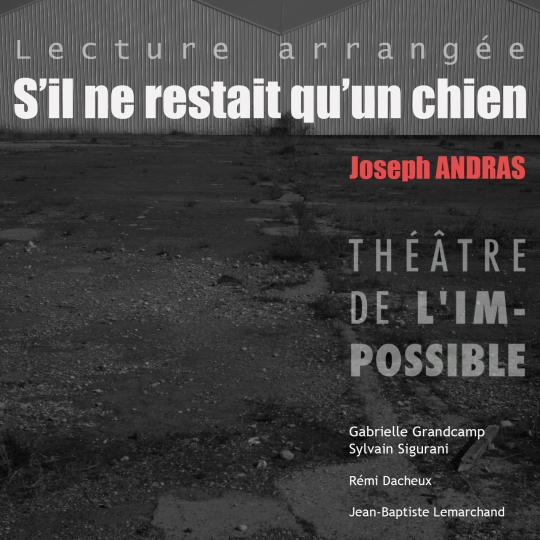 S'il ne restait qu'un chien - Théâtre de l'impossible