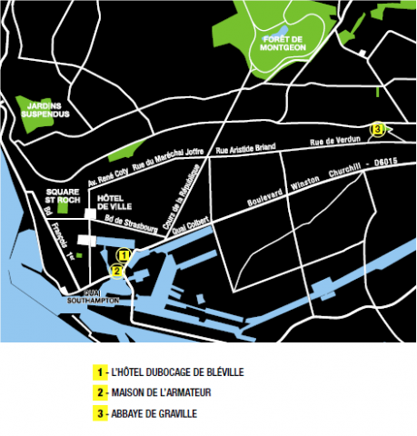 Carte du Havre