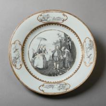 Assiette en porcelaine Chine