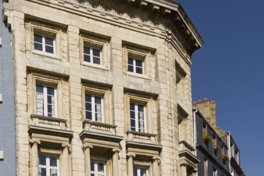 façade extérieur de la Maison de l'armateur