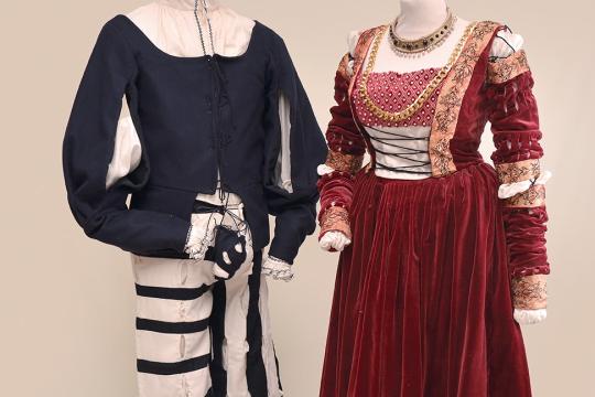 Costume d'homme et de femme